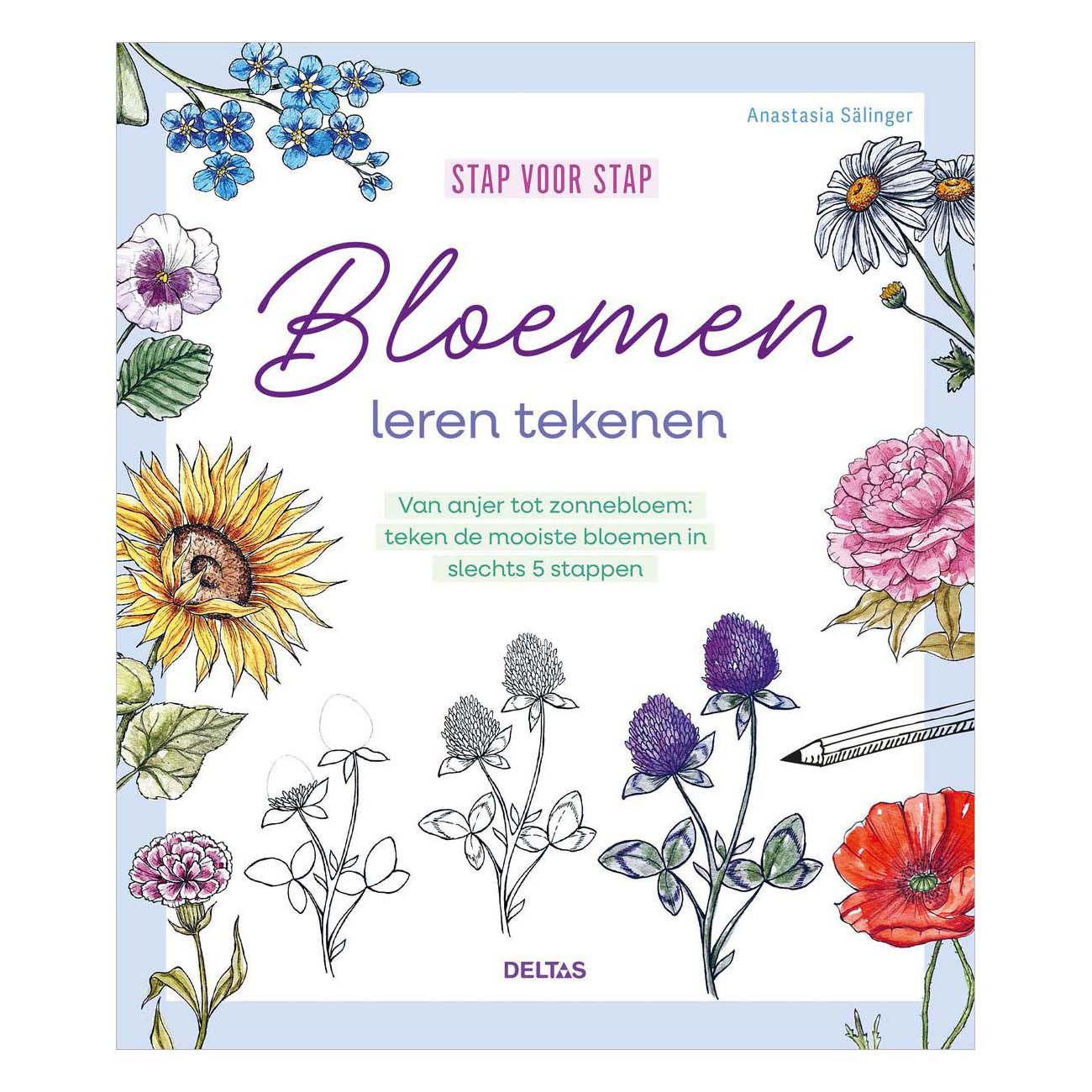 Stap Voor Stap Bloemen Leren Tekenen