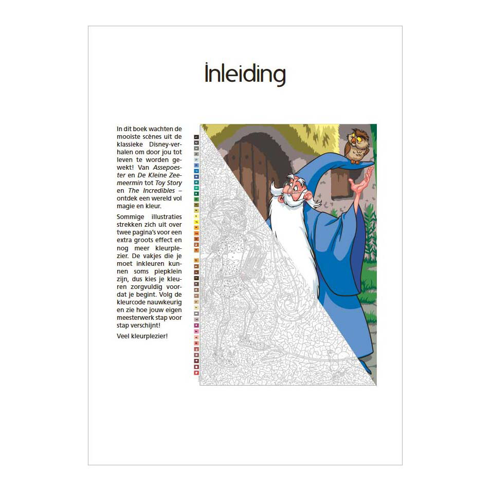 Disney Classics Boek 2 - Kleuren op Nummer Voor Volwassenen