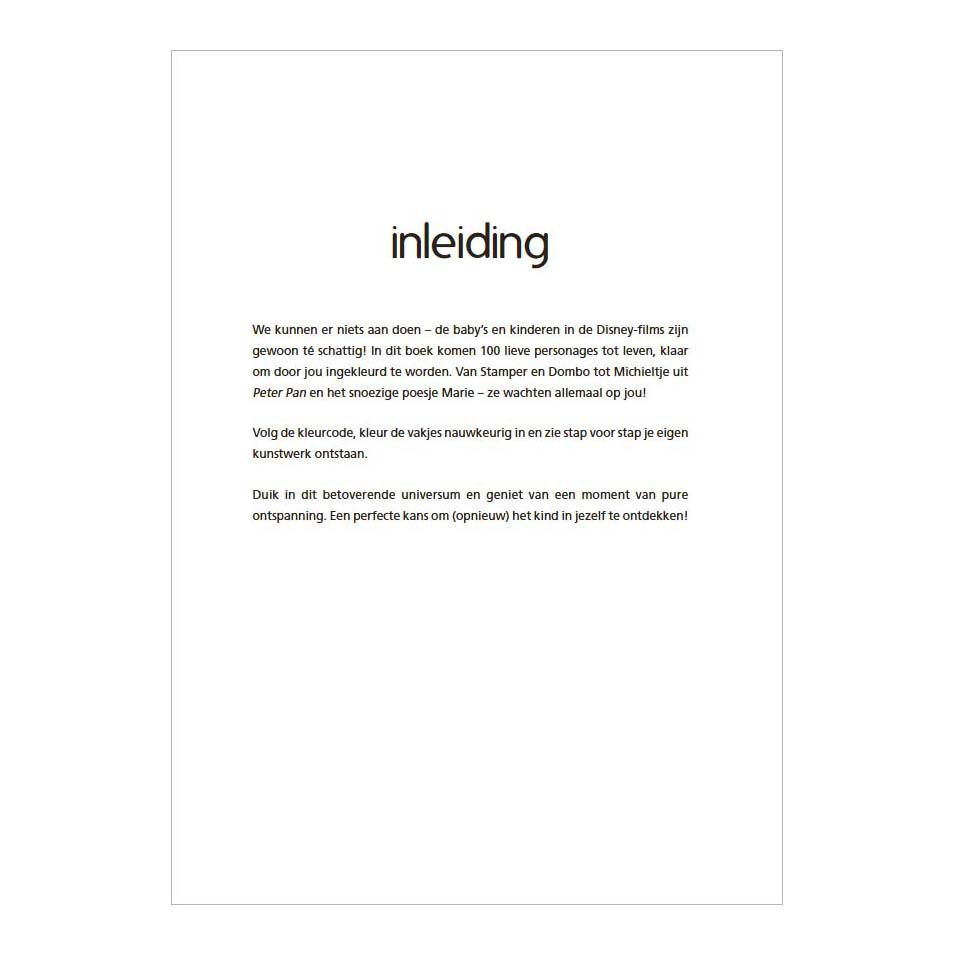 Disney Babies & Cuties - Kleuren op Nummer Voor Volwassenen