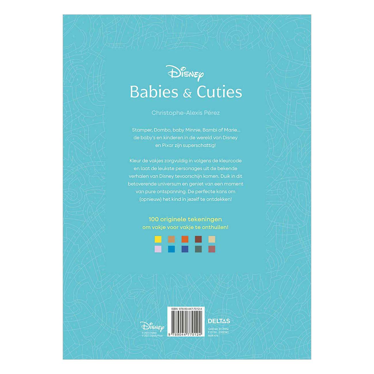Disney Babies & Cuties - Kleuren op Nummer Voor Volwassenen
