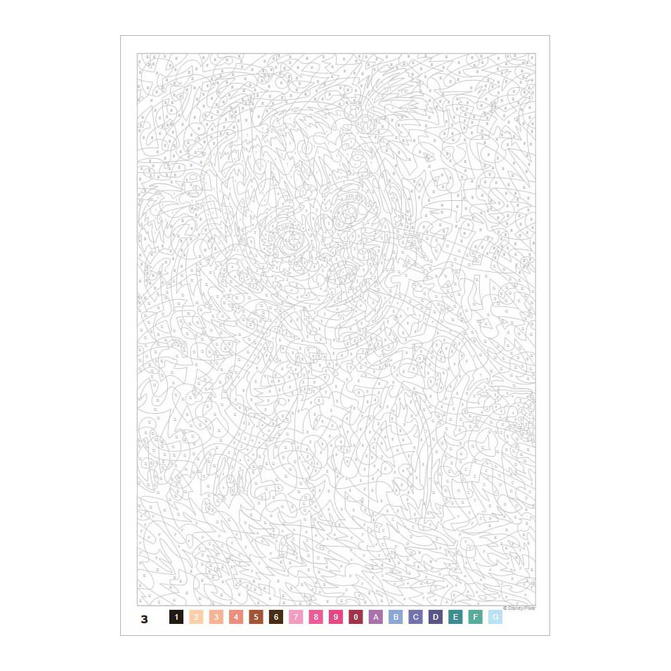 Disney Pixar - Kleuren op Nummer Voor Volwassenen