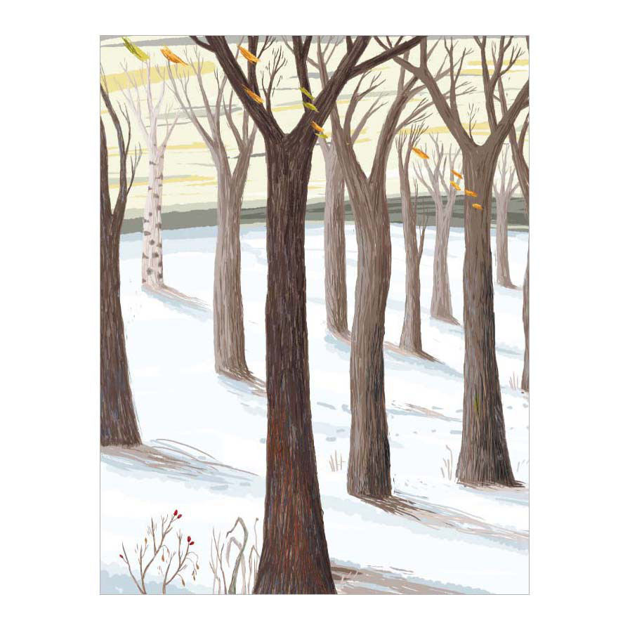 Par une froide journée d'hiver