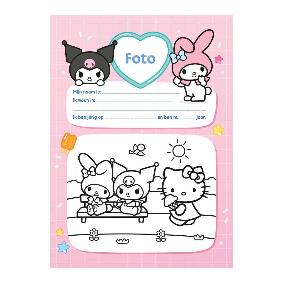 Vriendenboek Hello Kitty
