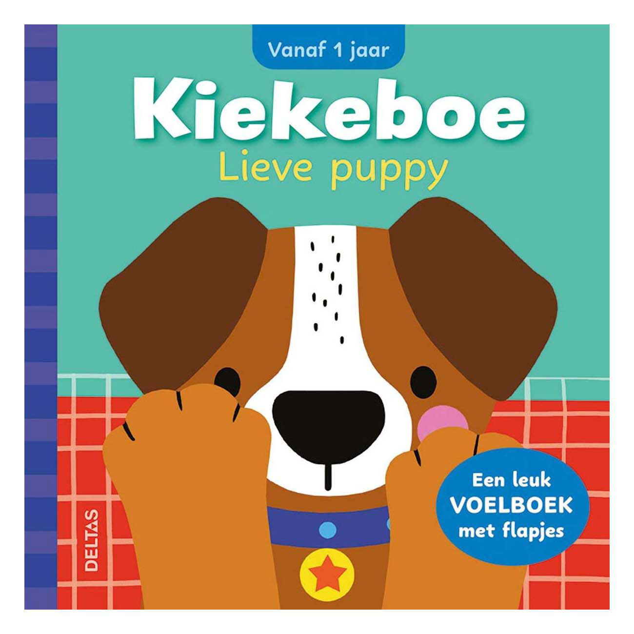 Kiekeboe Lieve puppy - Kartonboekje met Flapjes