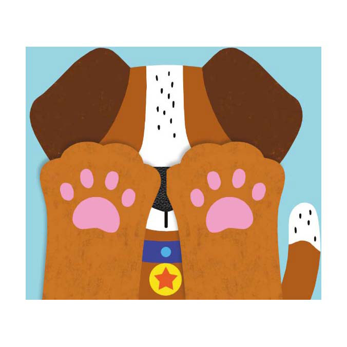 Kiekeboe Lieve puppy - Kartonboekje met Flapjes