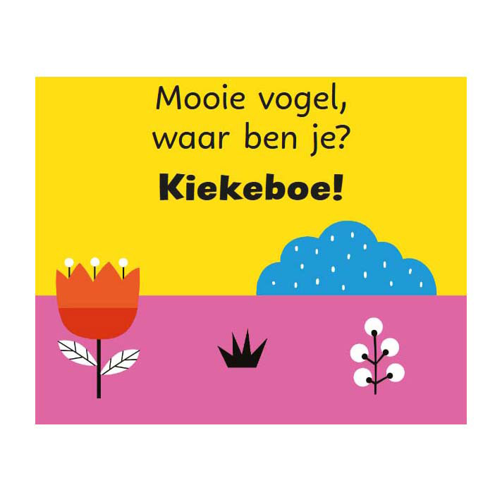 Kiekeboe Lieve puppy - Kartonboekje met Flapjes