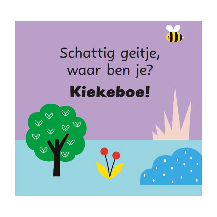 Kiekeboe Kleine koe - Kartonboekje met Flapjes