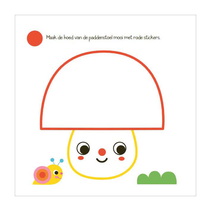 Sticker-Spaß für Kleinkinder von 2-3 Jahren