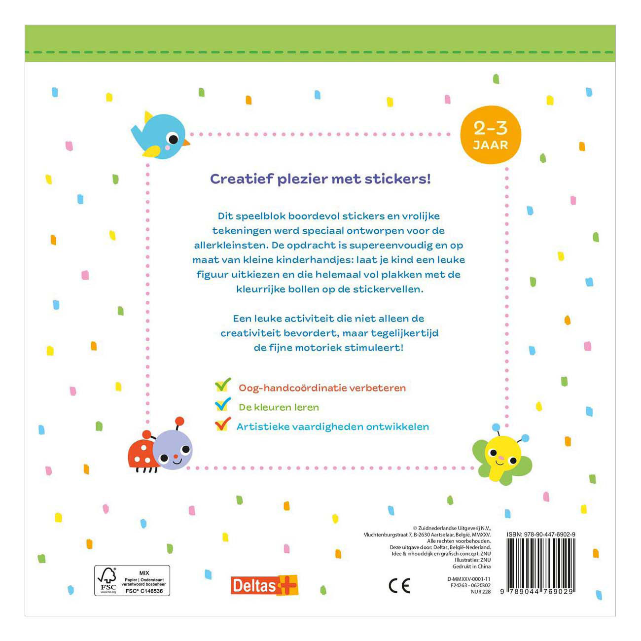 Sticker-Spaß für Kleinkinder von 2-3 Jahren