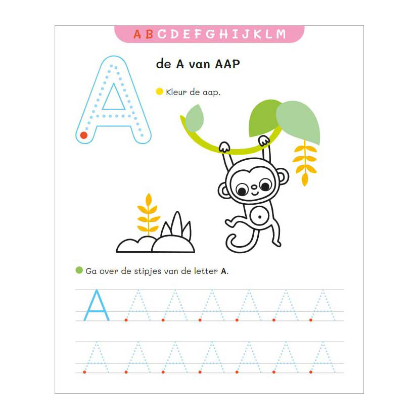 Mijn Eerste A, B, C Oefenboek