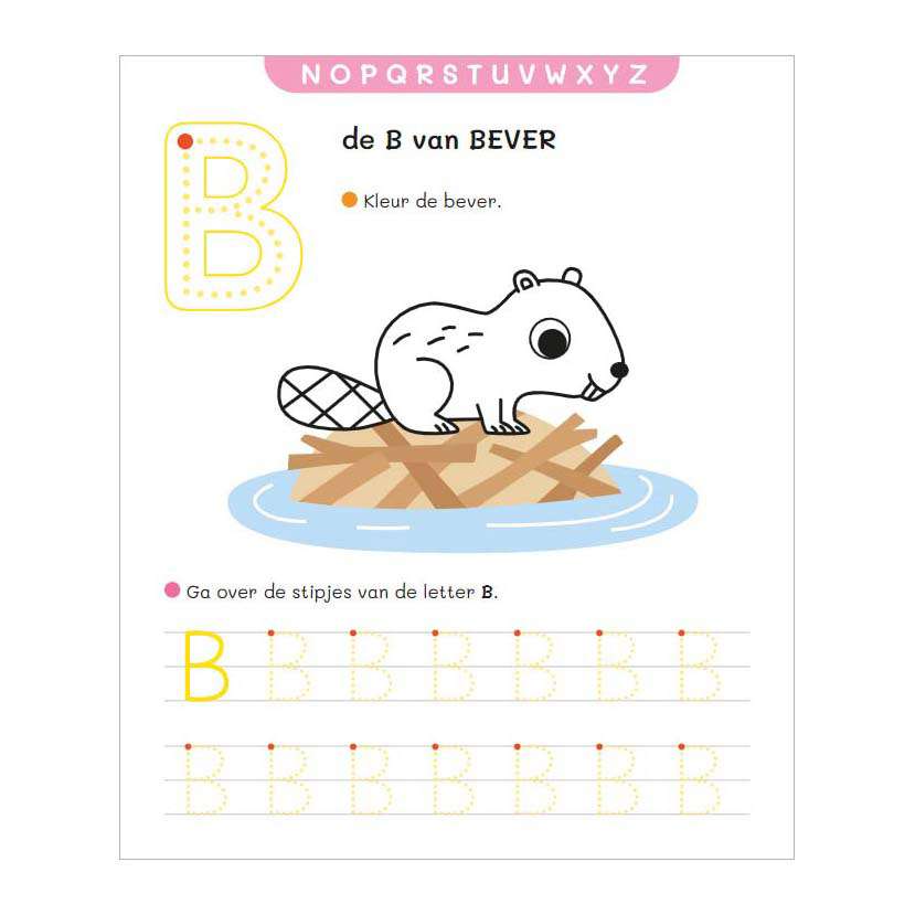 Mijn Eerste A, B, C Oefenboek