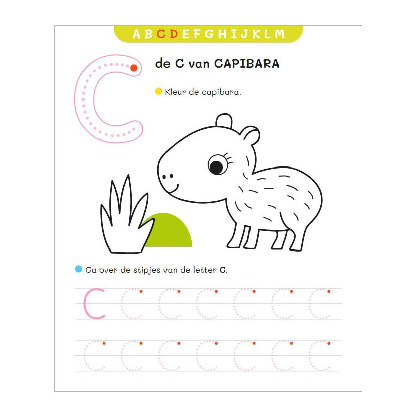 Mijn Eerste A, B, C Oefenboek