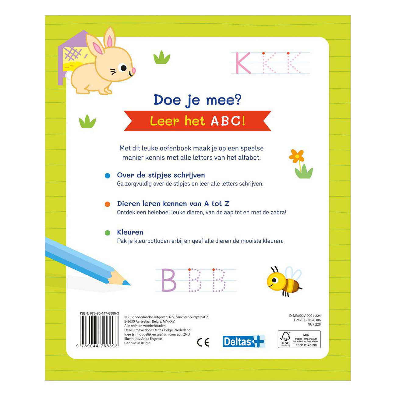 Mijn Eerste A, B, C Oefenboek