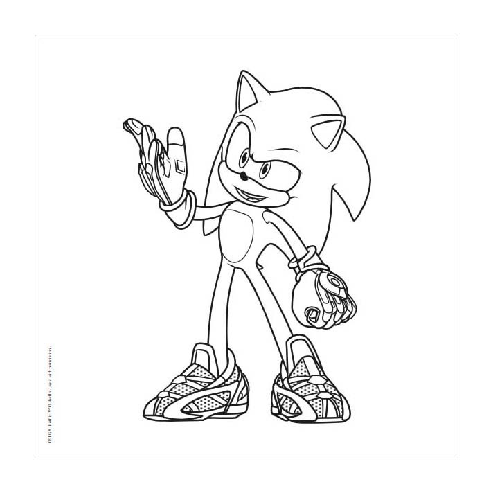 Sonic Prime Color Fun