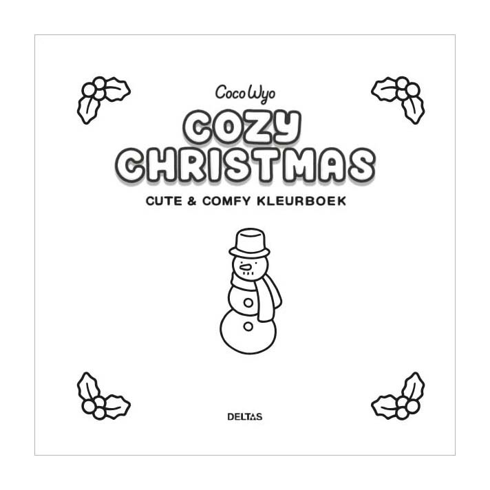 Cozy Christmas Cute & Comfy Kleurboek Coco Wyo