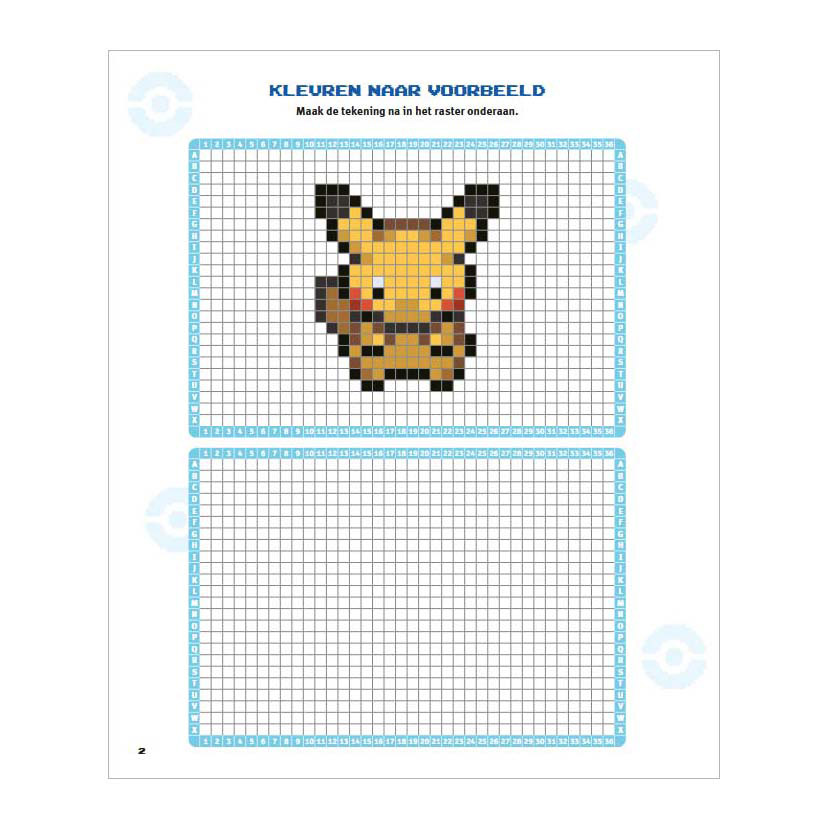 Pokémon Pixel Kleurpret