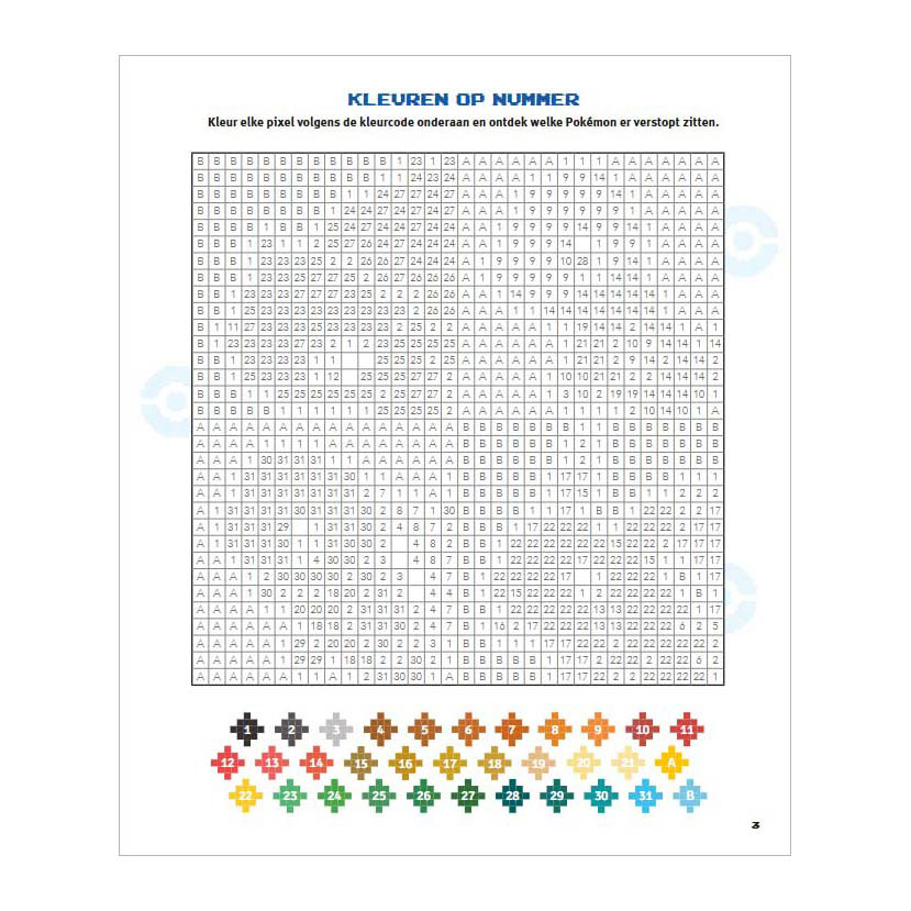Pokémon Pixel Kleurpret