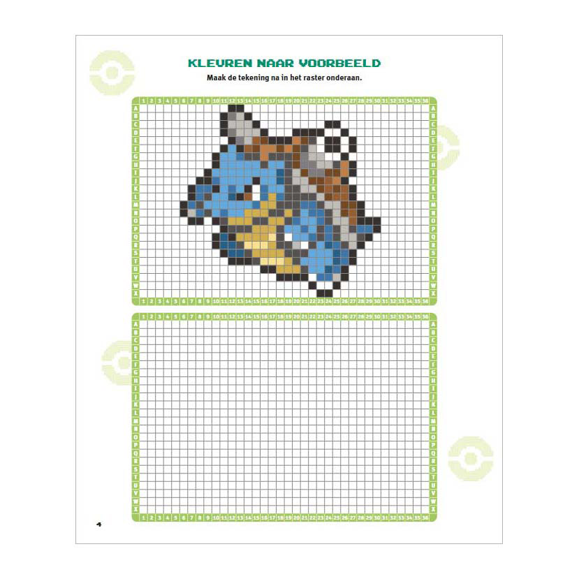 Pokémon Pixel Kleurpret