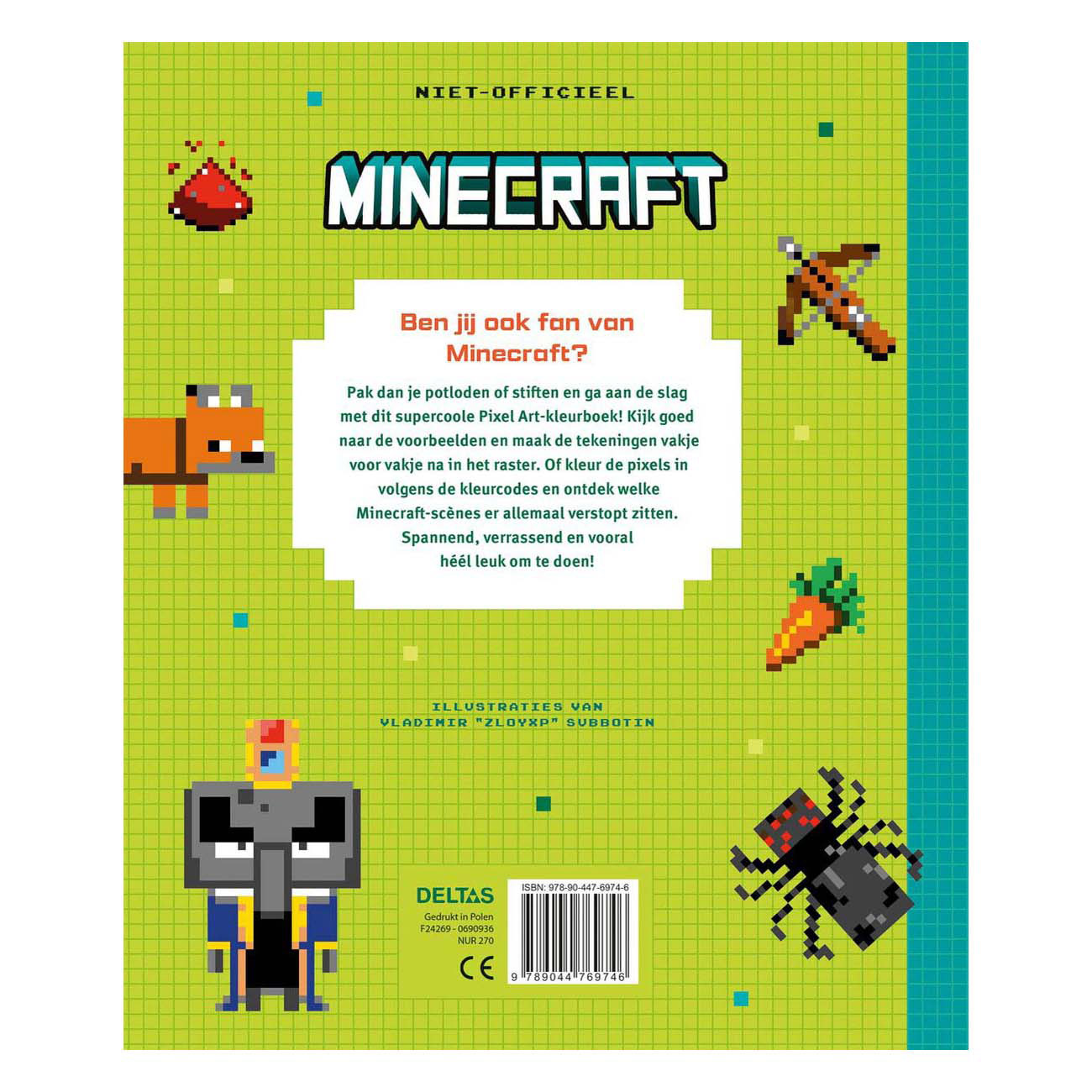 Minecraft Pixel Kleurpret