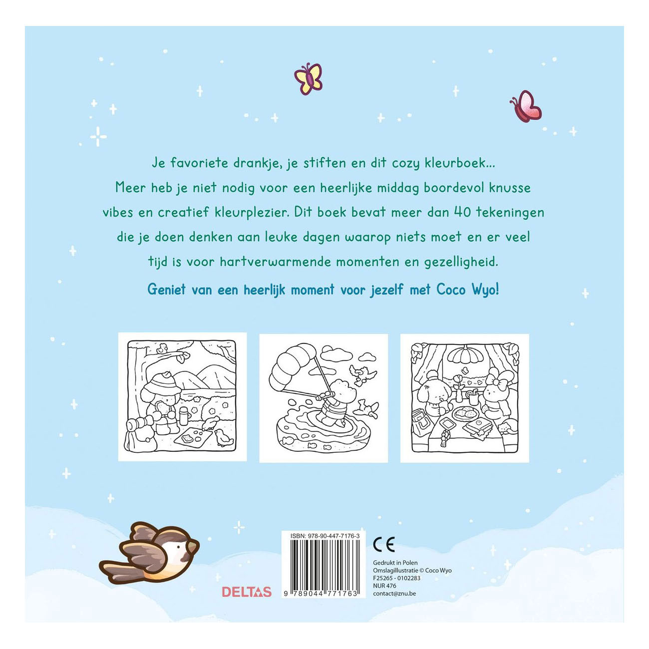 Cozy Days Cute & Comfy Kleurboek Coco Wyo