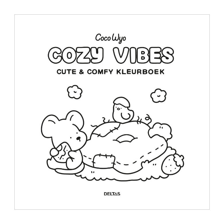 Cozy Vibes Cute & Comfy Kleurboek Coco Wyo