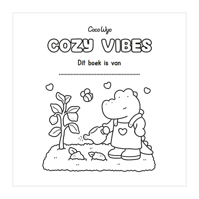 Cozy Vibes Cute & Comfy Kleurboek Coco Wyo