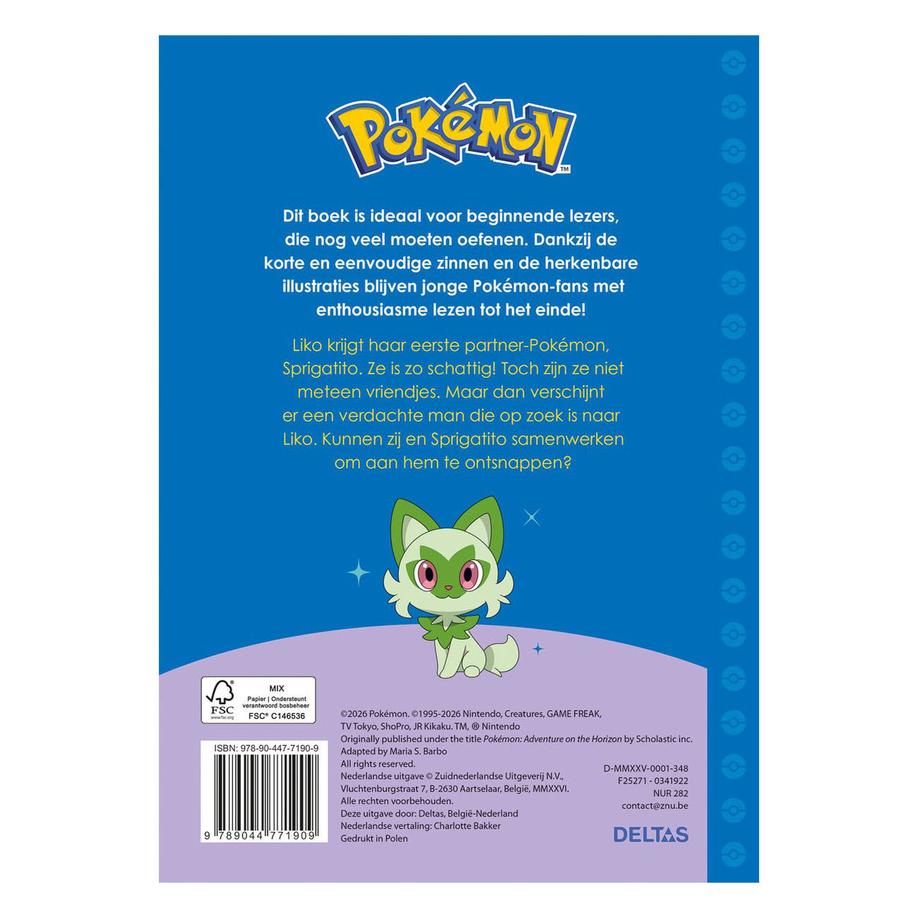 Pokémon eerste leespret - De eerste schooldag van Liko