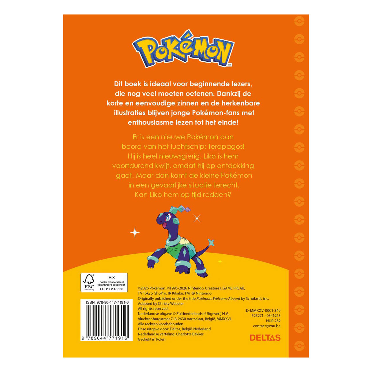 Pokémon eerste leespret - Waar is Terapagos?