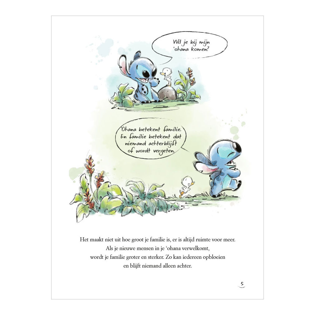 Disney Stitch Ohana Betekent Familie