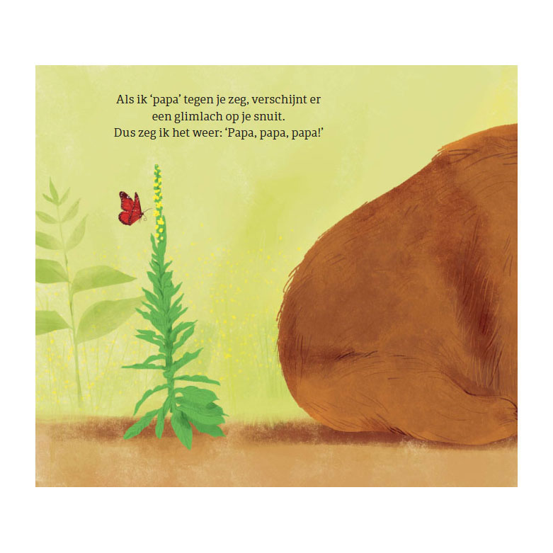 Lieve papa, ik hou van jou!