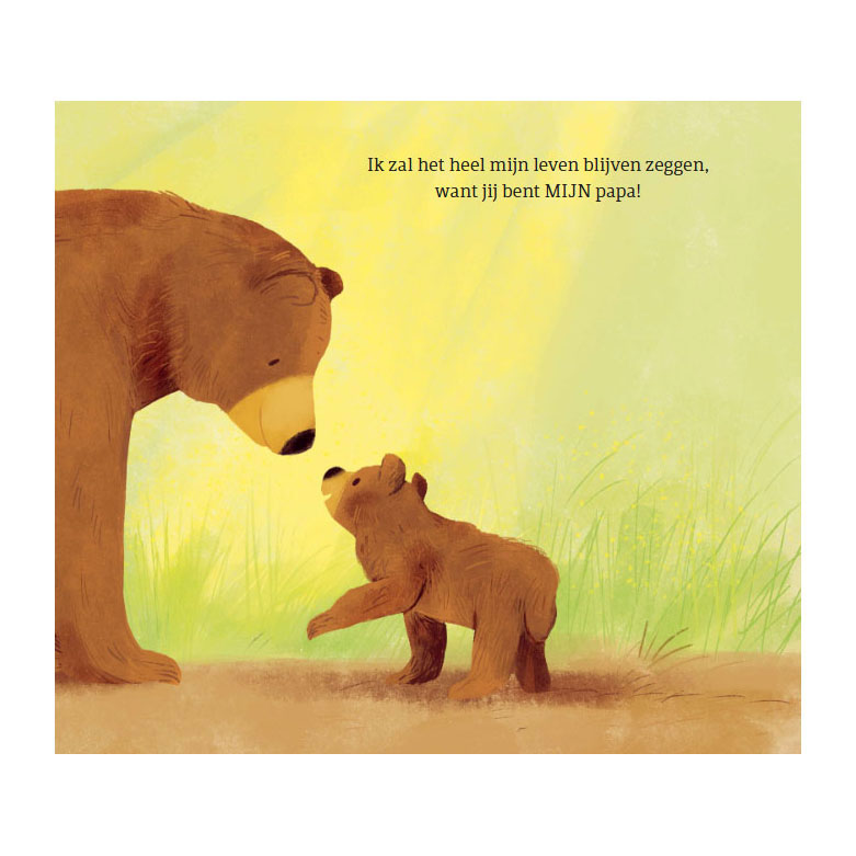 Lieve papa, ik hou van jou!