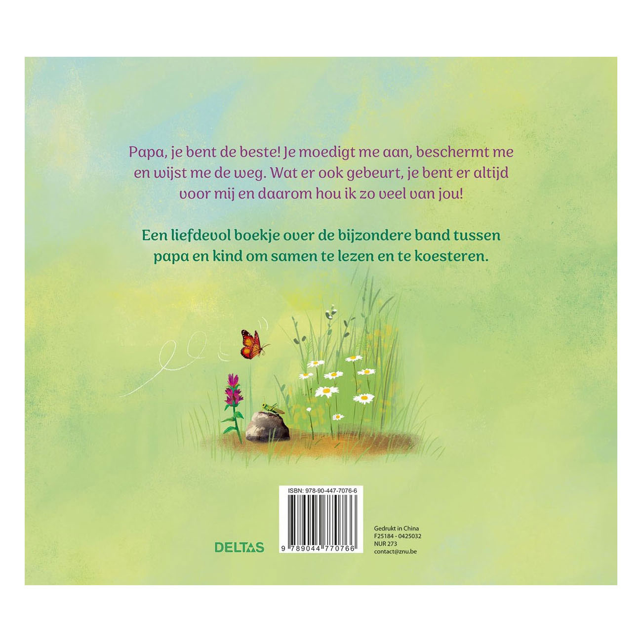 Lieve papa, ik hou van jou!