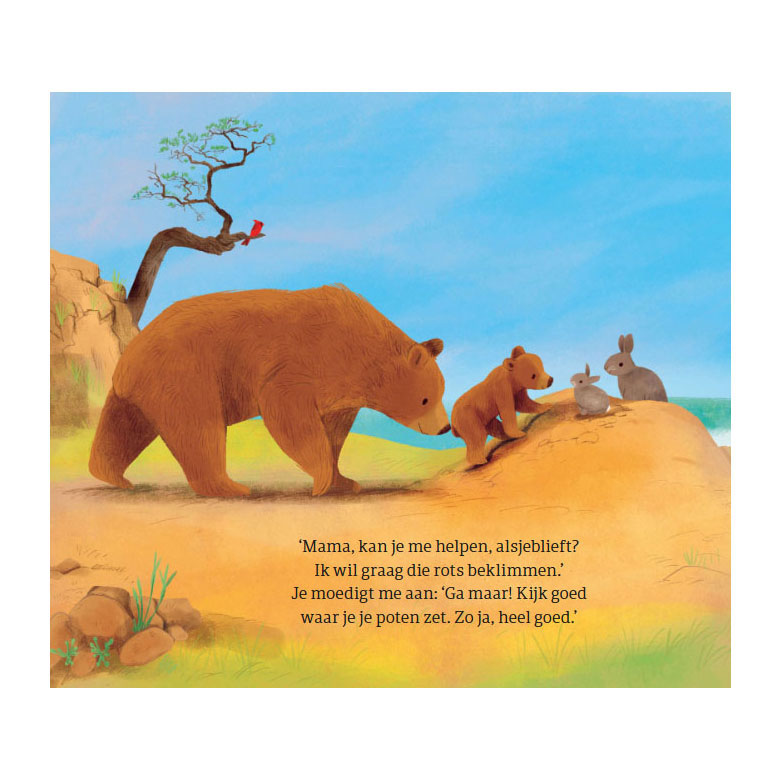 Lieve mama, ik hou van jou!