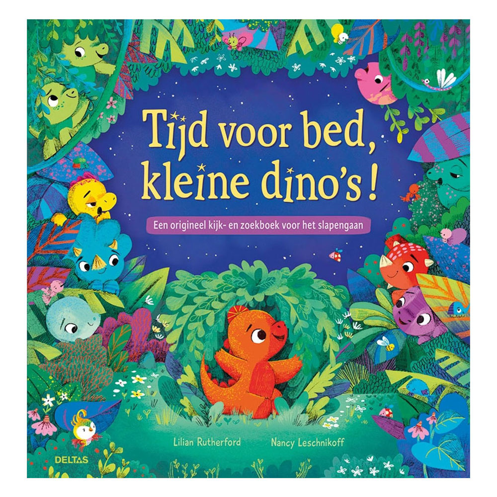 Tijd voor bed, kleine dino's! Kijk- en zoekboek