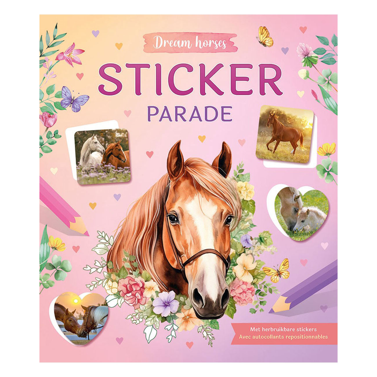 Dream Horses Sticker Parade - Kleurboek