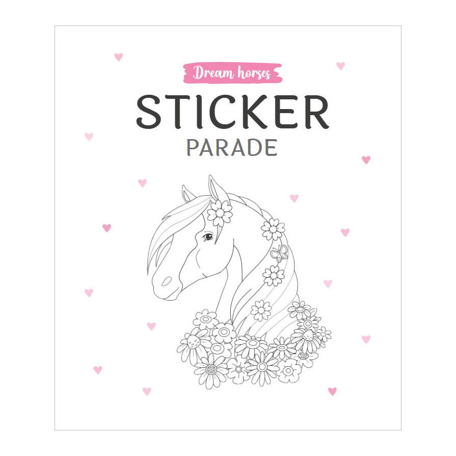 Dream Horses Sticker Parade - Kleurboek