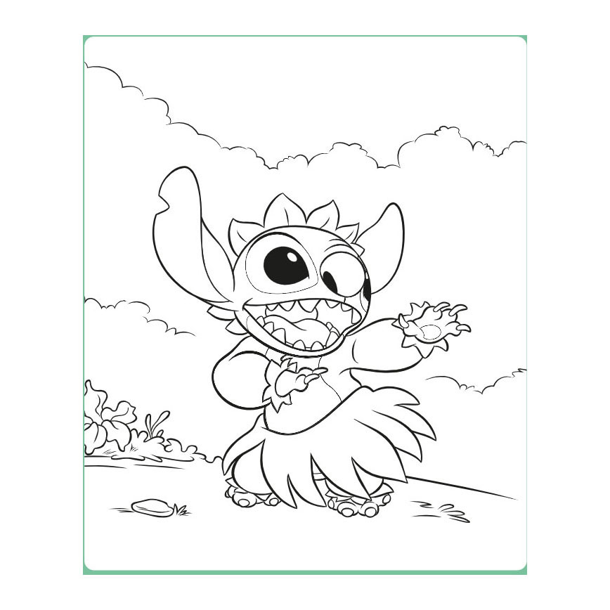 Autocollants Disney Stitch amusants