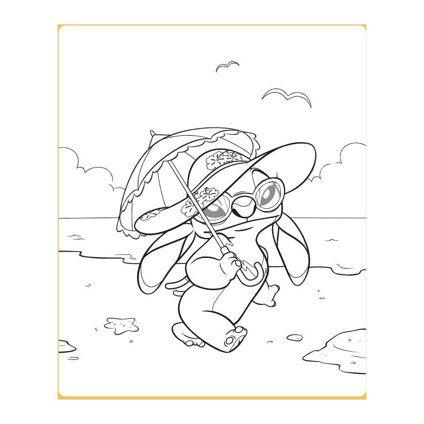 Autocollants Disney Stitch amusants