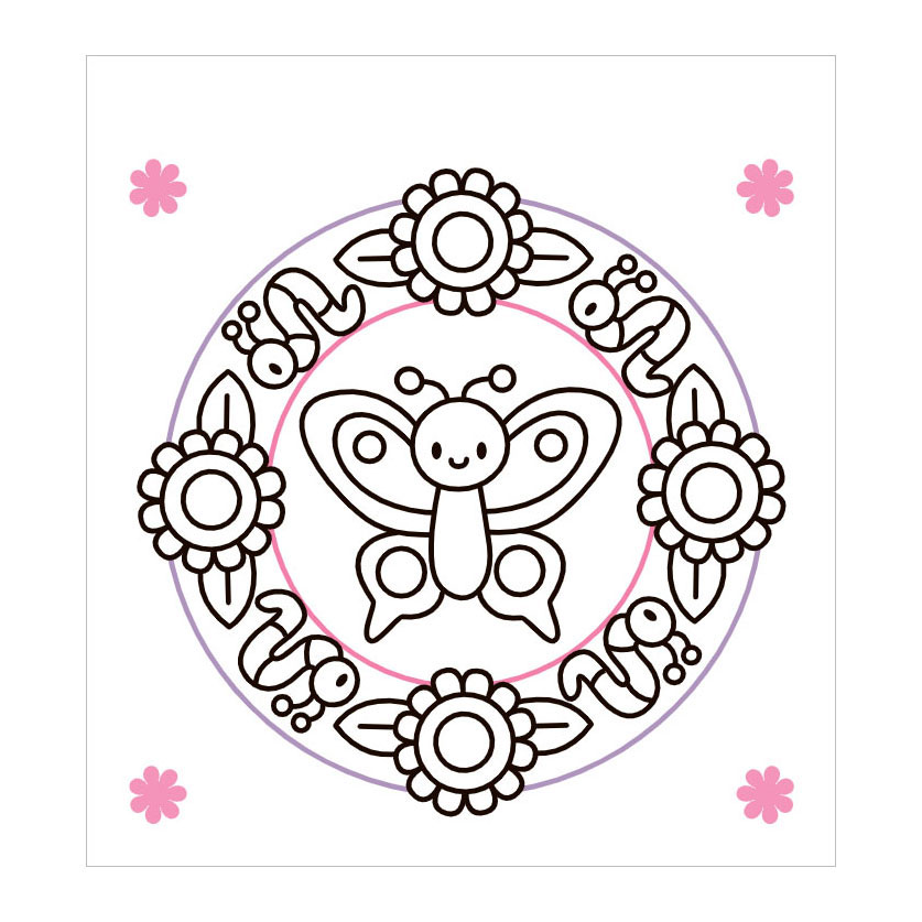 Happy Mandala Color Kleurboek