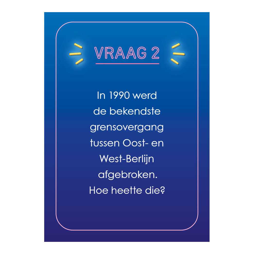 Hoera 50 jaar! Quiz