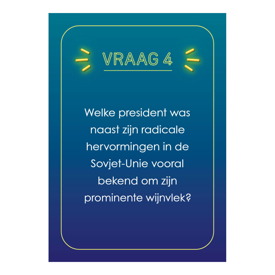 Hoera 50 jaar! Quiz