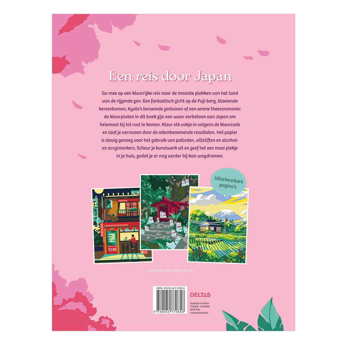 Japan - Kleuren op Nummer