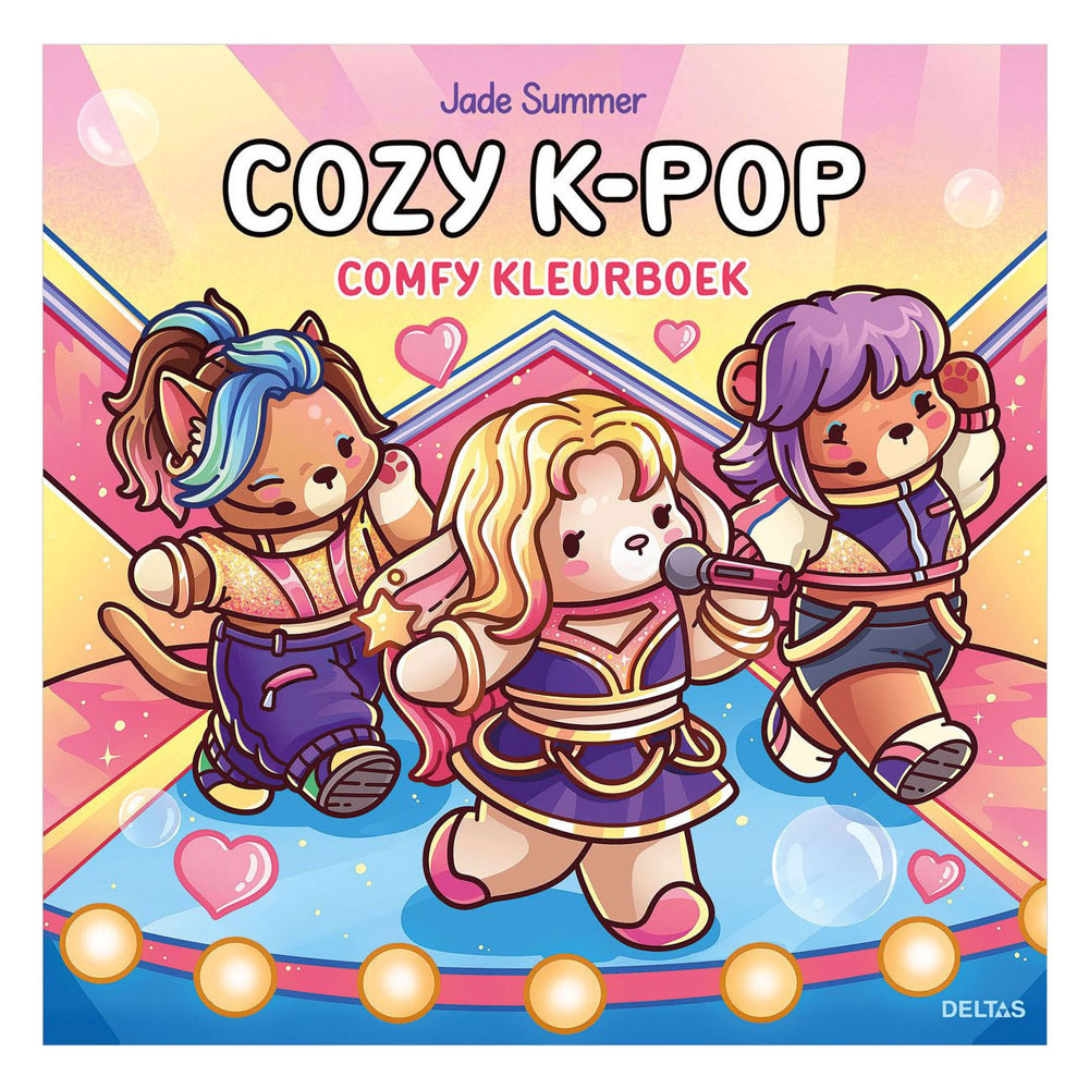 Cozy K-Pop - Comfy Kleurboek Jade Summer