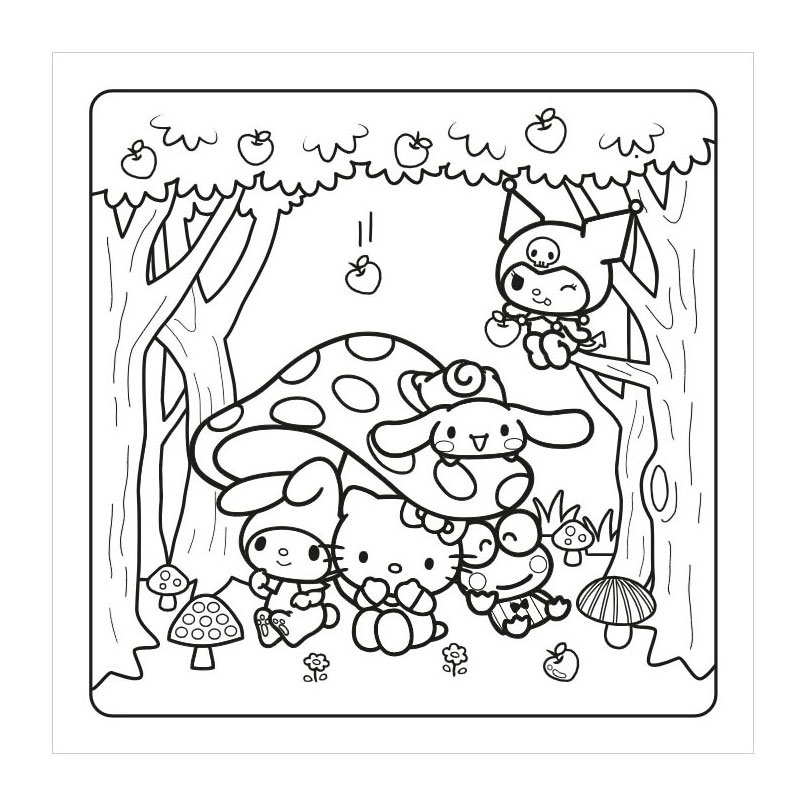 Hello Kitty and Friends Cute & Cozy Color
