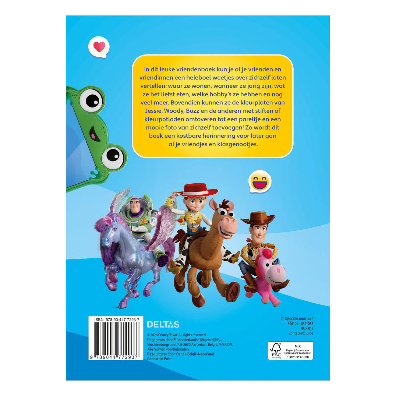 Disney Freundschaftsbuch Toy Story 5