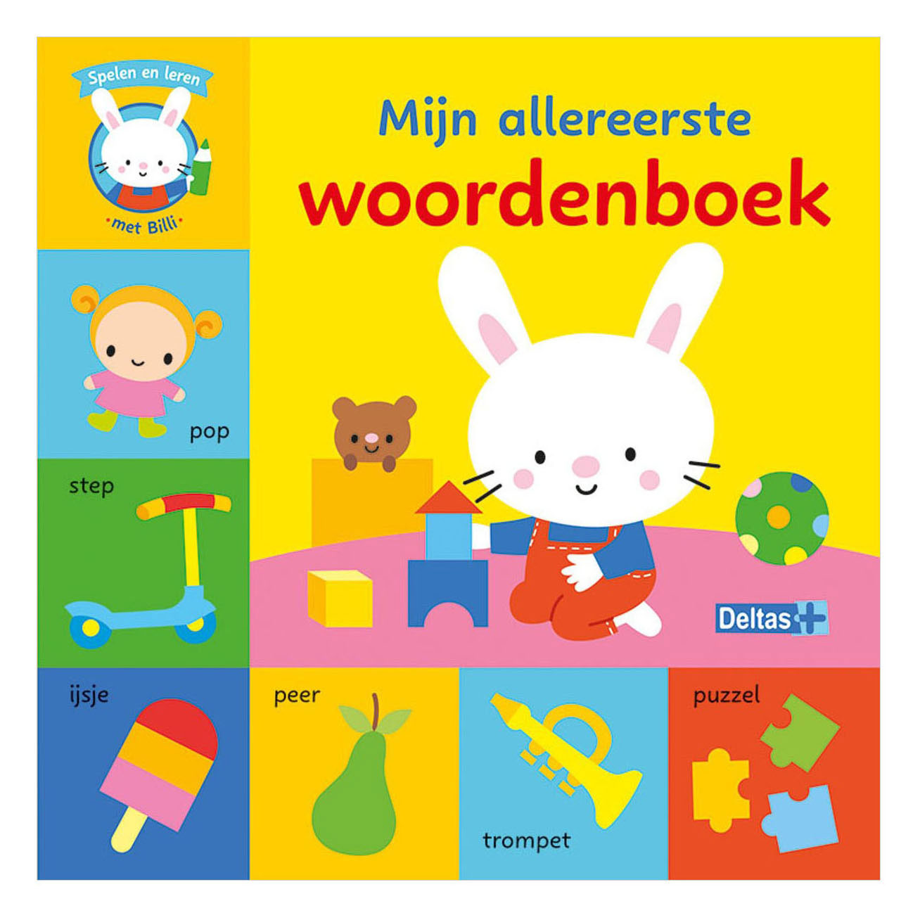 Mijn Allereerste Woordenboek - Spelen en Leren met Billi Kartonboekje