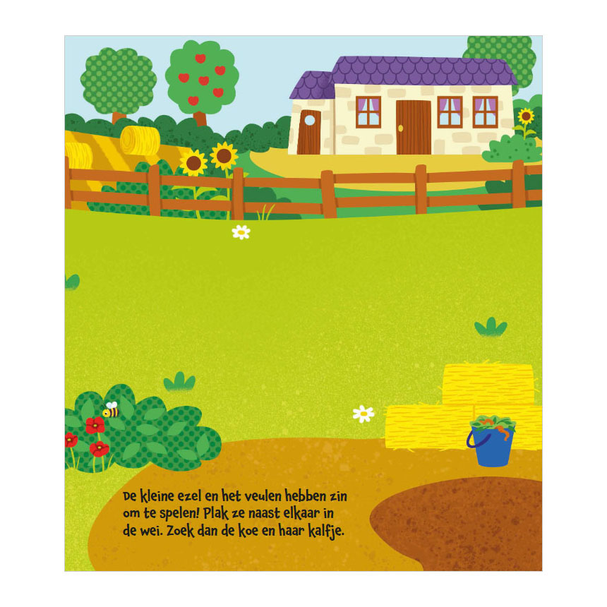 Mijn Eerste Stickerboek Kleine Handjes - Babydieren
