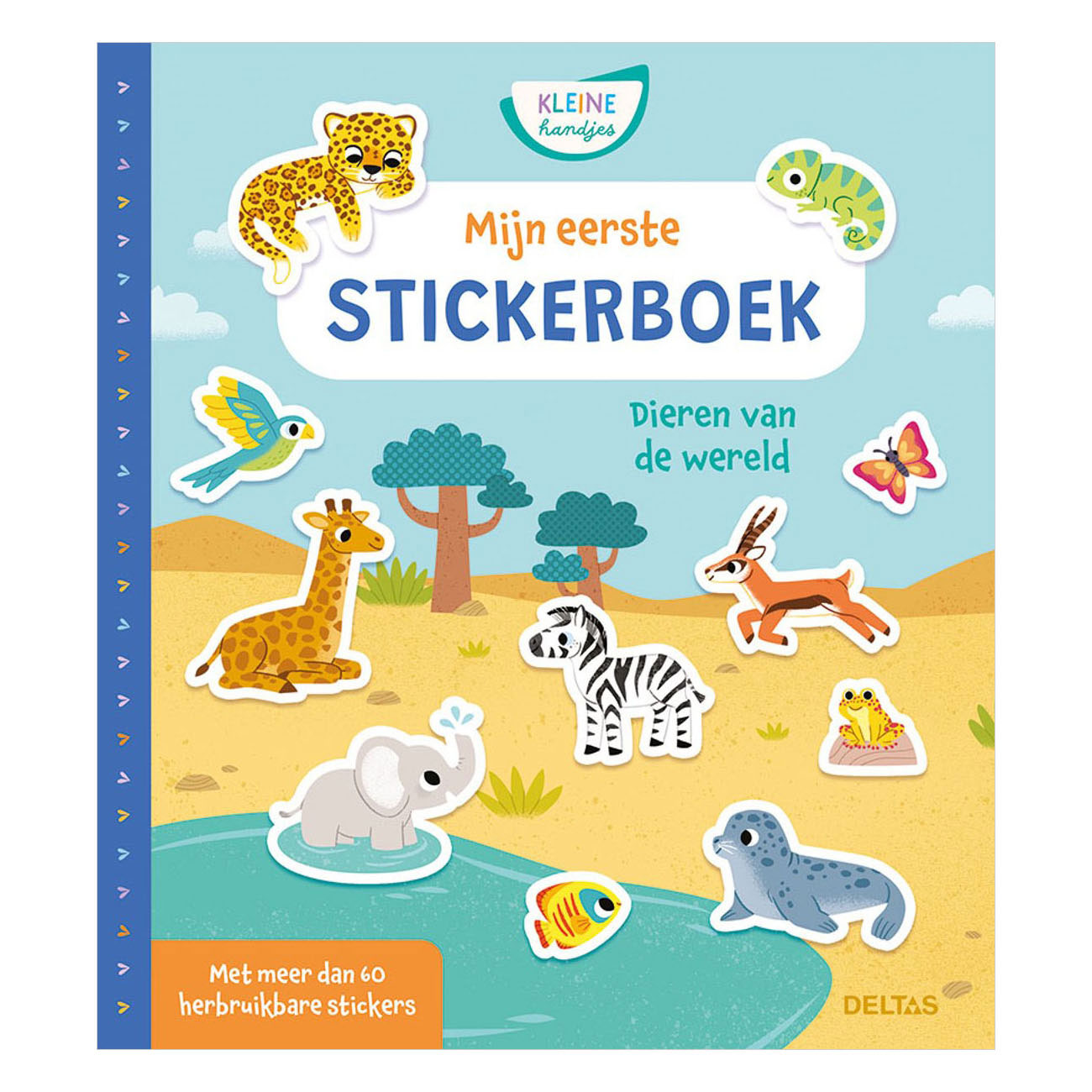Mijn Eerste Stickerboek Kleine Handjes Dieren van de Wereld