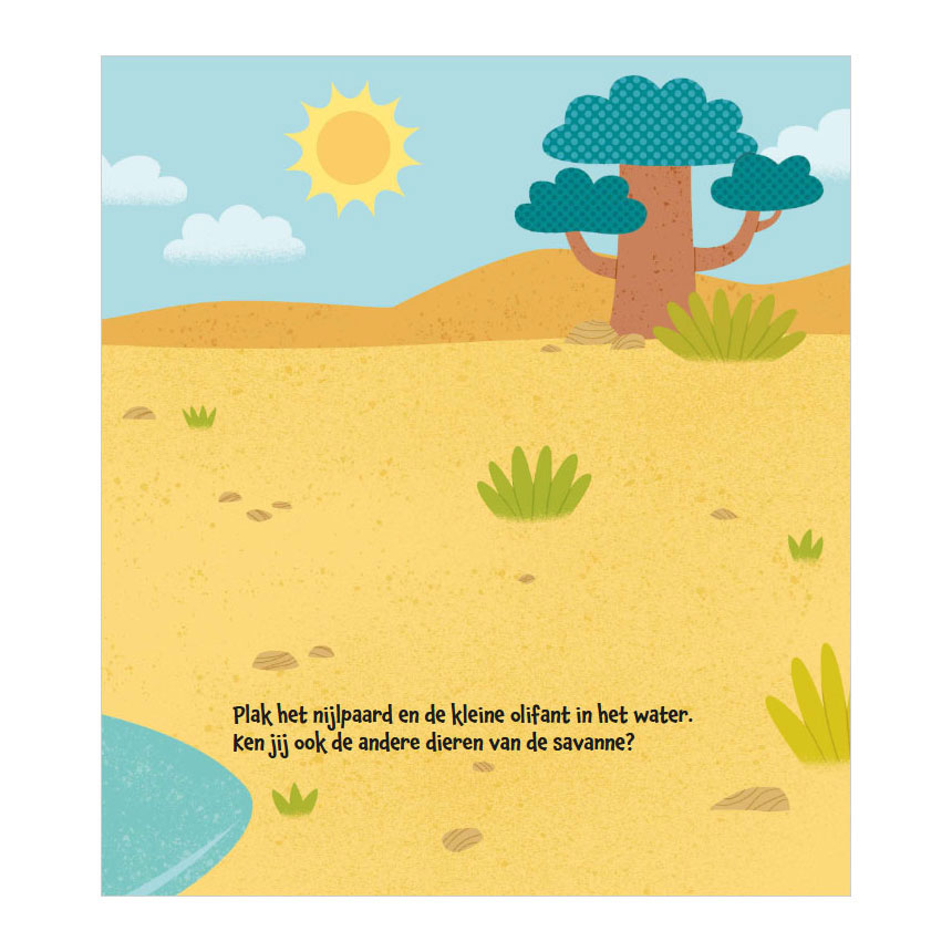 Mijn Eerste Stickerboek Kleine Handjes Dieren van de Wereld