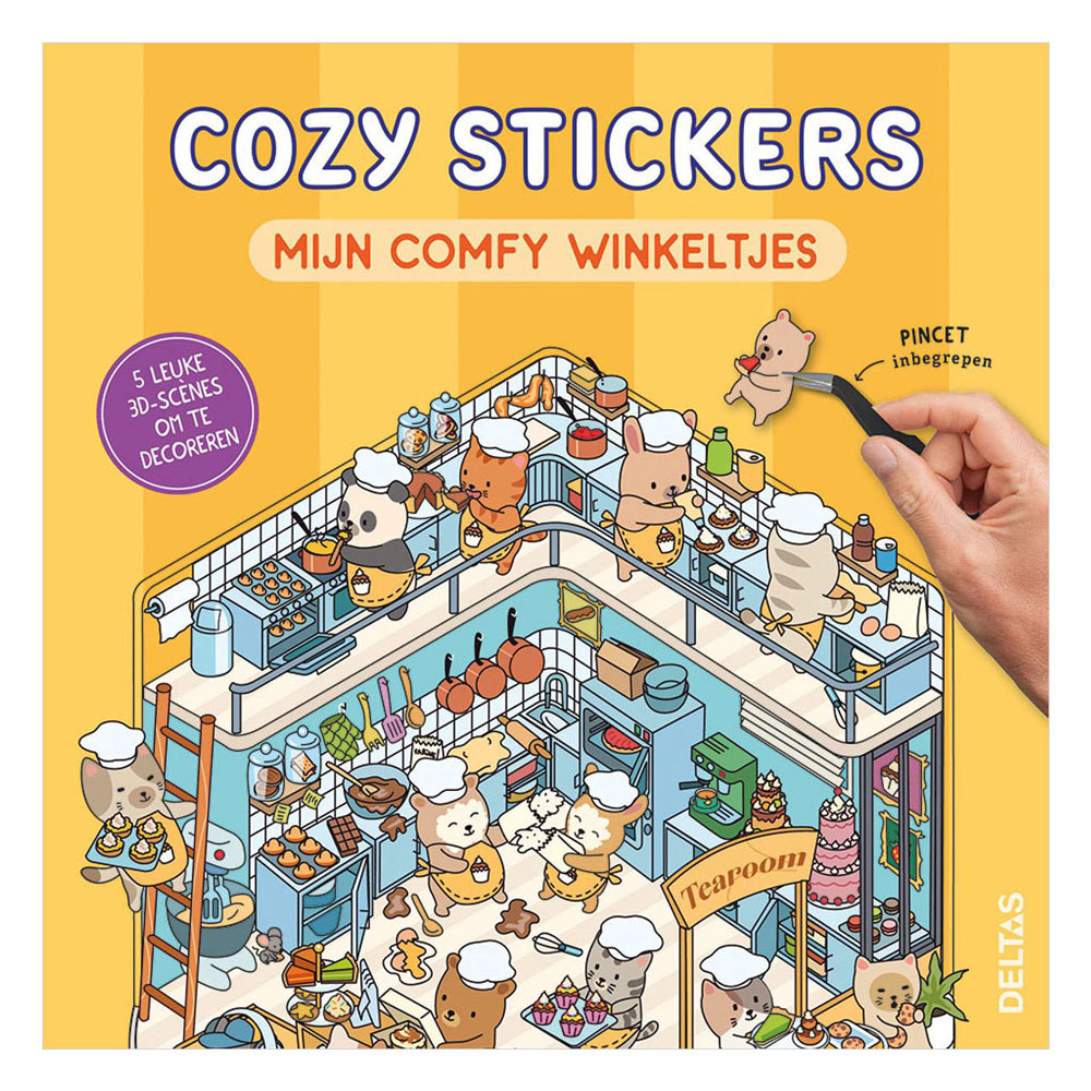 Cozy Stickers - Mijn Comfy Winkeltjes Stickerboek